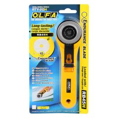 **-Olfa 45mm Rotary Cutter With Endurance Blade Rty-** 2g/H ##-Olfa OL4171-##