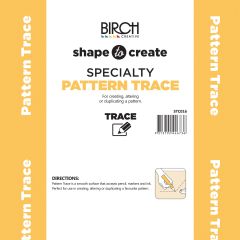 **-Shape To Create Pattern Trace 90cm X 50mt-** White ##-Birch Creative STC016-##
