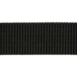 **-Elastic Ribbed Bat 38mmx10mt-** Black ##-Birch Creative 009122-##