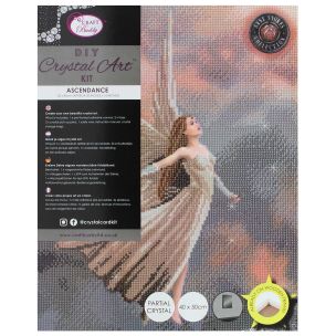 **-Craft Buddy Crystal Art Kit Ascendance 40x50cm-** ##-Craft Buddy 020951-ASCENDANCE-##