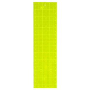 **-Quilt Ruler Fluro 6 1/2in X24in-** ##-Birch Creative 057047-##