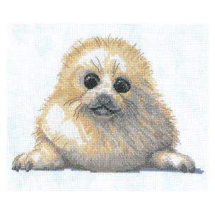 **-My Cross Stitchanimal Magic-** Seal Pup 20.25x14.5cm 14 Count ##-My Cross Stitch 057131-SEAL-PUP-##