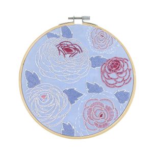 **-Dmc Designer Embroidery Kit-** Marie Ranunculus 14x14cm ##-Dmc 119224-TB200-##