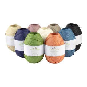 **-Dmc Eco Vita Raffia Yarn 100% Wood Fire 50g/Pk10-** ##-Dmc 119235-##