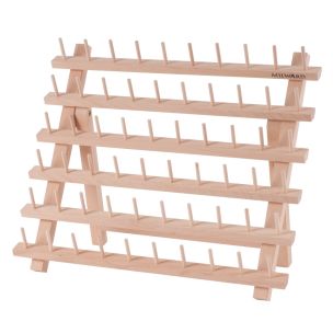 **-Milward Spool Rack 60 Pegs Pine Wood 13 X 39.8 X 29cm-** ##-Milwards 2511419-##