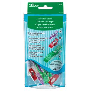 **-Clover Wonder Clips Variety Pack 26-** ##-Clover 303190-##