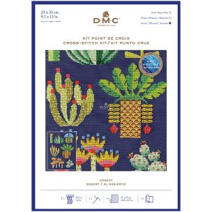 **-Dmc Cross Stitch Kit-** Desert 14ct 23x33cm ##-Dmc BK1931-##