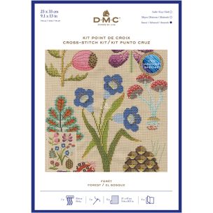 **-Dmc Cross Stitch Kit-** Forest 14ct 23x33cm ##-Dmc BK1934-##