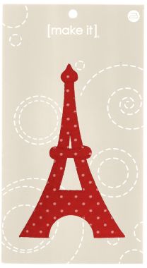 **-Make It Motif Jumbo Eiffel Red Dot 4pk-** ##-Make It BM6396-##