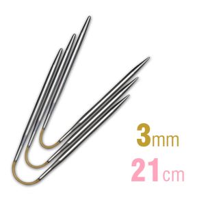 **-Addi Crazy Trios 21cm x 3.00mm Flexible Double Ended 3pc Set-** ##-Addi MA160-21300-##