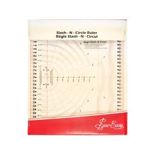 **-Sew Easy Hangsell Ruler Circle N Slash / No Logo 26 X 32 X 0.3 Cm-** ##-Sew Easy NL4195-##