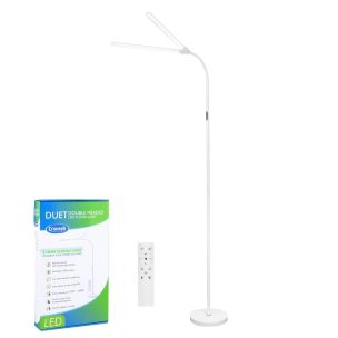 **-Triumph Led Floor Duet Lamp, Colour Temperature 3000-** 6000k 1000lm ##-Triumph OD500-W-##