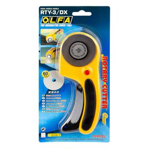 **-Olfa 60mm Rotary Cutter Ergonomic Rty-** 3/Dx ##-Olfa OL4137-##
