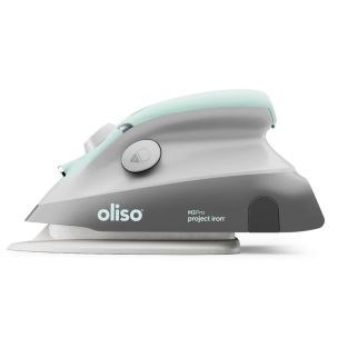 **-Oliso M3Pro Mini Project Iron-** Compact Size Steam Iron with LED Light - Aqua ##-Oliso 171030-##