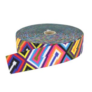 **-Double Faced Strapping 50mmx15mt-** Col.3 Abstract ##-Stephanoise S01101-03-##