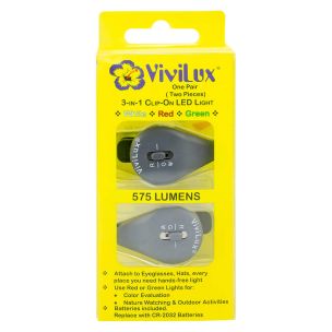 **-Vivilux 3-** In - 1 Clip On Led Lights ##-Vivilux VLEGLWRG-##