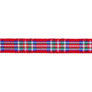 **-Ribbon Tartan-** 7mmx25mt 007 Royal Stewart ##-Berisfords 001190-007ROYAL-STEWART-##