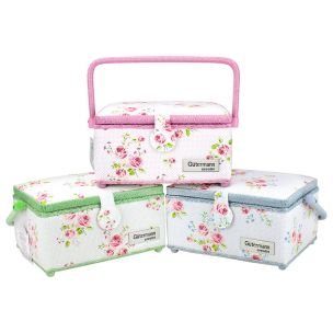 **-Gutermann x Birch Summer Loft Sewing Basket Small Rectangle 25x14x18.5cm-** ##-Gutermann 010980-##