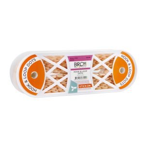**-Hook & Loop Sticky Back Dots 15mm-** ##-Birch Creative 012188-##