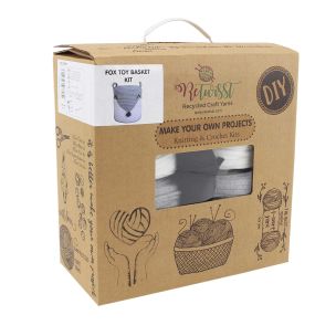 **-Retwisst Fox Toy Basket Kit-** Grey/White Bs - 008 Sb#25 ##-Retwisst 036105-##