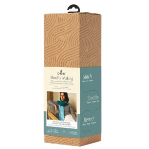 **-Dmc Mindful Making Knitting Kit-** The Cosy Hat & Snood 21cm Hood/Adult Hat Size ##-Dmc 119160-TR106K-##