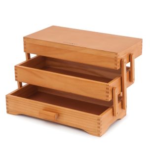 **-Milward Craft Box Cantilever Pine Wood 17 X 37 X 22.6cm-** ##-Milwards 2519013-##