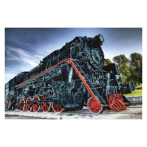 **-Diamond Dotz Crystal Art Kit-** Magnificent Engine, 40 x 60cm ##-Diamond Dotz DD10-063-##