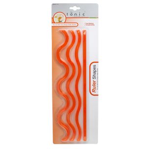 **-Rulers Shape Template Set Of 4-** ##-Tonic Studios XCU756-##