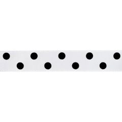 **-Ribbon Satin Polka Dot 15mmx20mt-** ##-Berisfords 001197-##