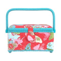 **- Sewing Basket -** Small Rectangle - Butterfly Bliss ##-Birch 010908-BUTTERFLY-BLISS-##